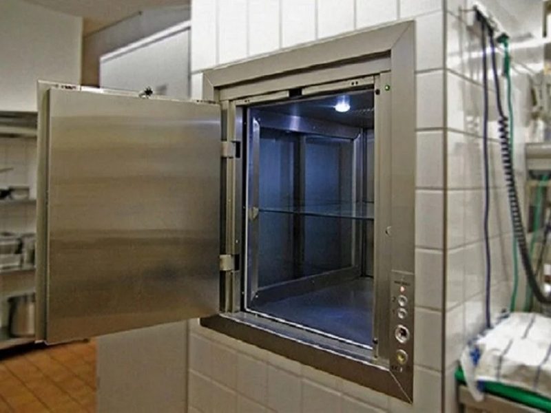 manuel kapılı yemek asansörü
